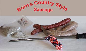 Born's Sausage Country Style Mix- 100lbs
