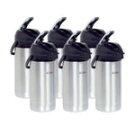 Bunn 3.8 Liter Stainless Steel Lined Lever Action Airpot, 6/Case- 36725.0100
