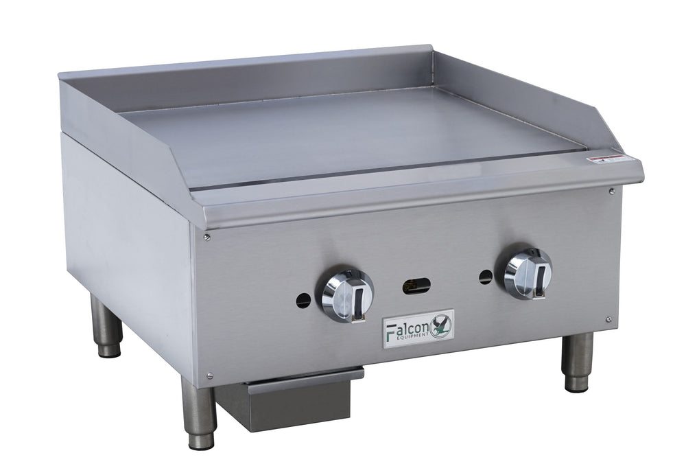 Griddle, Manual, 48″ 3/4″ Plate, 120,000 BTU, Falcon Equipment AEG-48