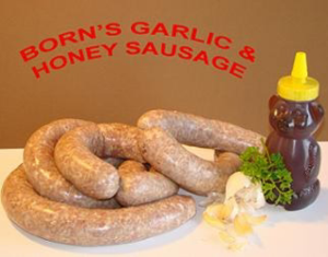 Born's Garlic & Honey Sausage Seasoning Mix, 25 lbs.