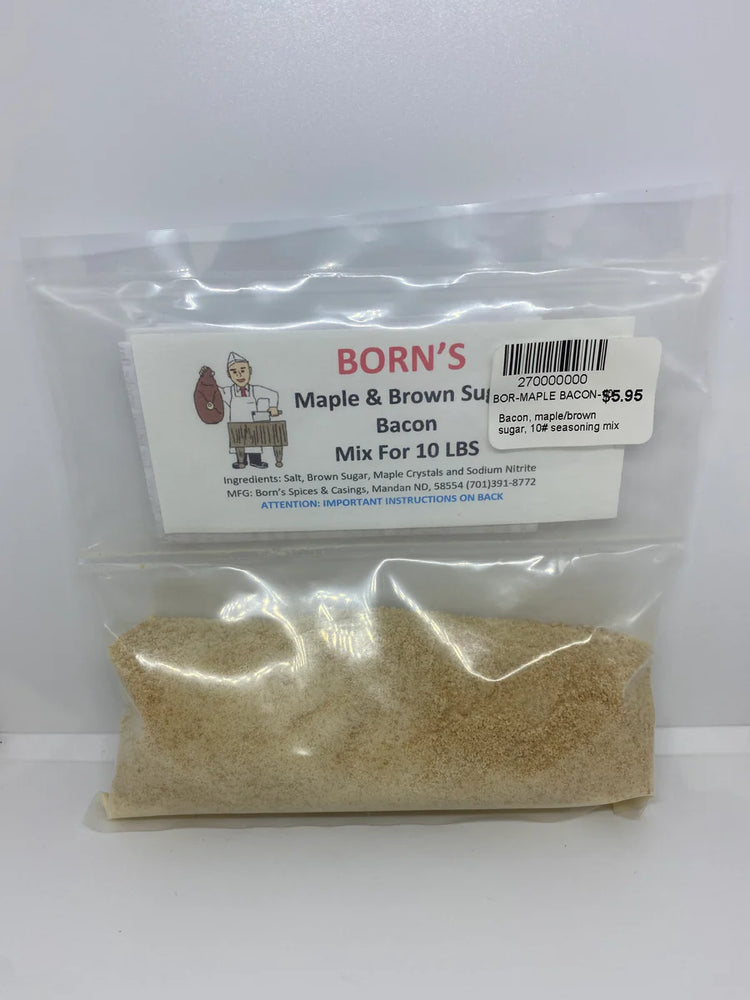 Born's Maple & Brown Sugar Bacon Seasoning Mix, 10 lbs.