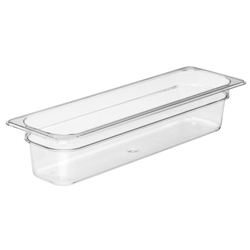 Cambro Camwear Food Pan, 1/2 by 4-Inch Long, Clear- 24LPCW135