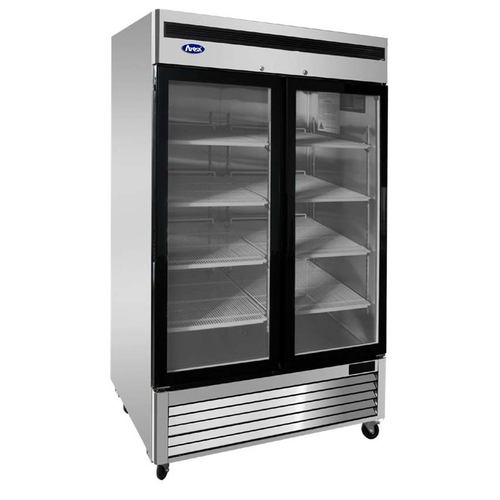 Atosa Two Glass Door Merchandiser Freezer- MCF8703ES