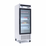 Atosa One Glass Door Merchandiser Refrigerator- MCF8705GR