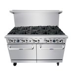 Atosa 60" Gas Range with Ten Open Burners- AGR-10B