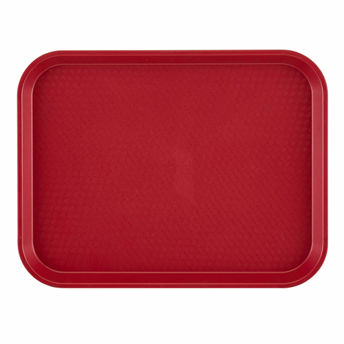 12x16 Fast food tray, Cranberry