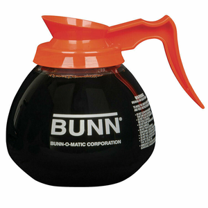 Bunn 64 oz. Glass Decanter with Orange Handle- 42401.0024