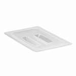 Cambro 1/4 Size Translucent Polypropylene Handled Lid- 40PPCH190