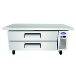 Atosa 60" Refrigerated Chef Base, Extended Top- MGF8452GR