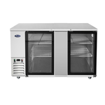 Atosa 69" Back Bar Cooler with Glass Doors- MBB69GGR