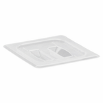 Cambro 1/6 Size Translucent Polypropylene Handled Lid- 60PPCH190