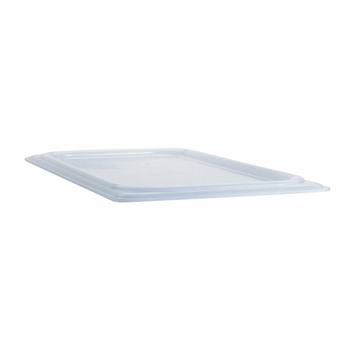 Cambro 1/9 Size Translucent Polypropylene Flat Lid- 90PPC190