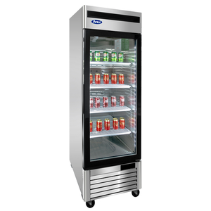 Atosa One Glass Door Merchandiser Freezer- MCF8701GR