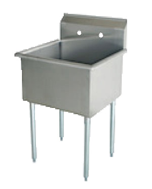 BS1-3624 1 Bowl Budget Sink | 36” x 24”