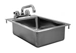 DIS-2C1014-CWP Drop In Sink | 2 Bowl