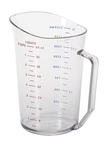 2 qt measure cup