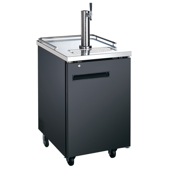 Adcraft - USBD-2428 - U-Star Draft Beer Cooler/Dispenser 6.5 Cu. Ft.