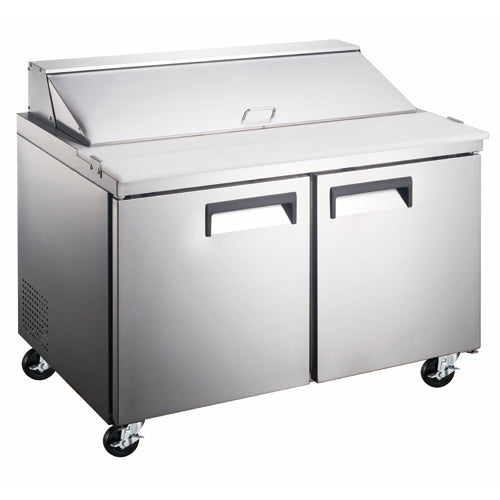 Adcraft - GRSL- Grista Refrigerated Salad/Sandwich Prep Table up to 2 doors