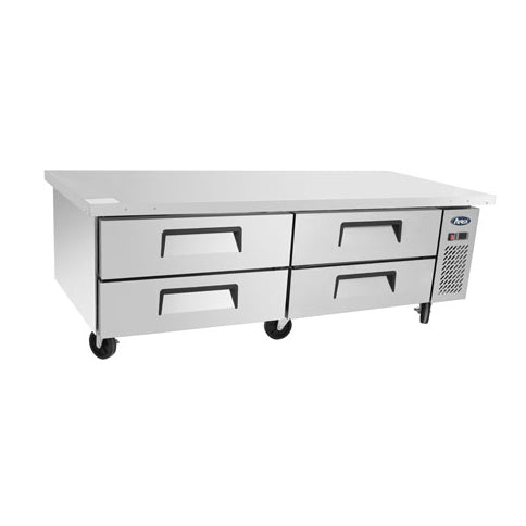 Atosa - MGF8454GR Chef Base with Extended Top two- section