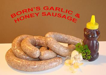 Born's Garlic & Honey Sausage Mix- 25lbs