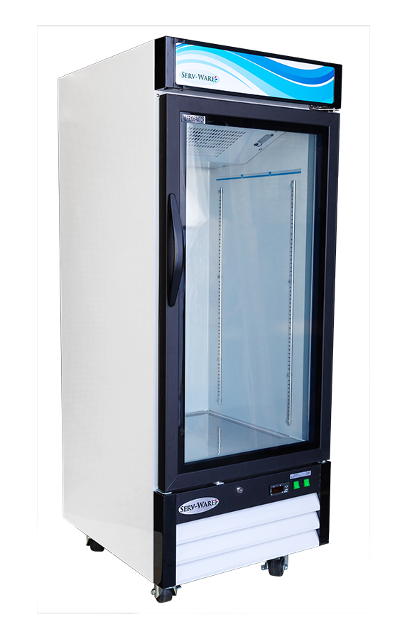 GR12-HC Glass Door Reach-In Refrigerator | 12 cu. Ft