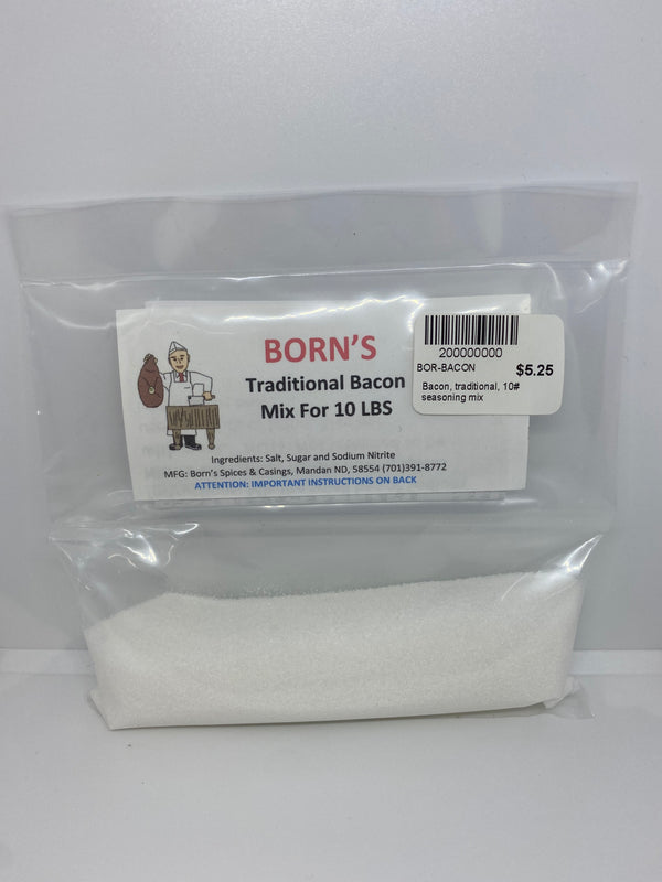 Born's traditional Bacon Mix- 10lbs