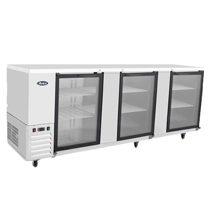 Atosa - MBB90GGR Refrigerated Back Bar Cooler 30.1 cu. ft.