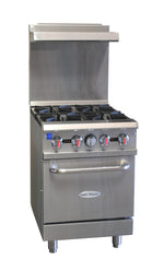 SGR-4B 4 Burner Range | 4.85 cu. ft. capacity