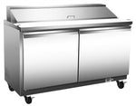 SP48-12-HC 2 Door, 12 Pan Sandwich Prep Unit | 12 cu. ft.