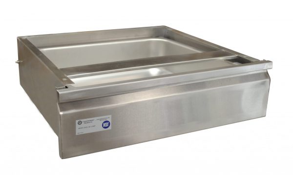 SSD-24-CWP Stainless Steel Drawer | For 24” Deep Worktables