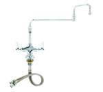 Vulcan DOUBLE Pantry Deck-Mount Faucet 18" double jointed swivel spout - DBLTS 18NZLJ