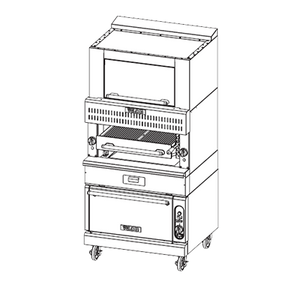 Vulcan V Series Heavy Duty Broiler 36" - VBB1CF