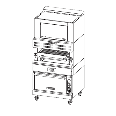 Vulcan V Series Heavy Duty Broiler 36" - VBB1SF