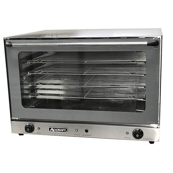 Adcraft - COF-   Convection Oven Full / Half Size and Quarter Size  Stainless Steel