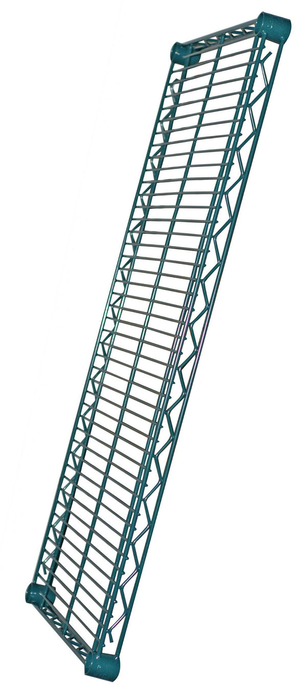 GR1830CWP Green Epoxy Wire Shelf | 18” D x 30” W