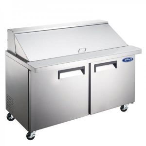 Adcraft - GRSL- Grista Refrigerated Salad/Sandwich Prep Table up to 2 doors