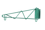 GRWB21-CWP Single Green Epoxy Wall Bracket | 21"