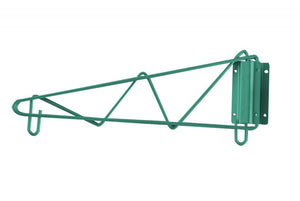 GRWB24-CWP Single Green Epoxy Wall Bracket | 24"