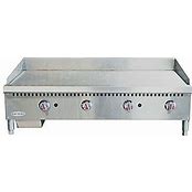 SMGS-60 5 Burner Manual Gas Griddle | 60 inches