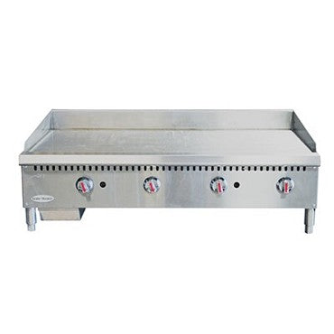 STGS-60 5 Burner Thermostatic Gas Griddle | 60 inches